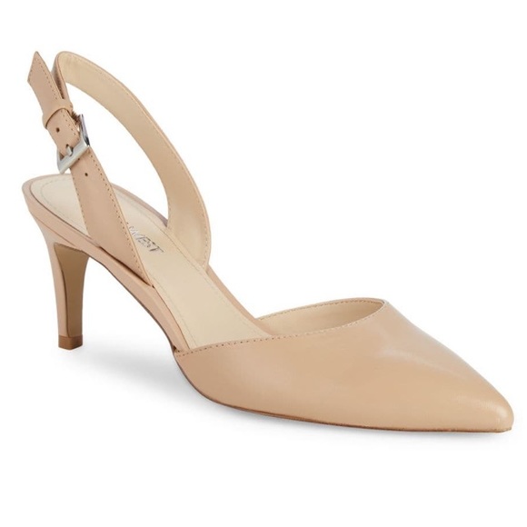 nine west epiphany slingback leather pump